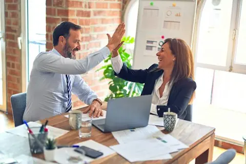 Técnico trabalhando